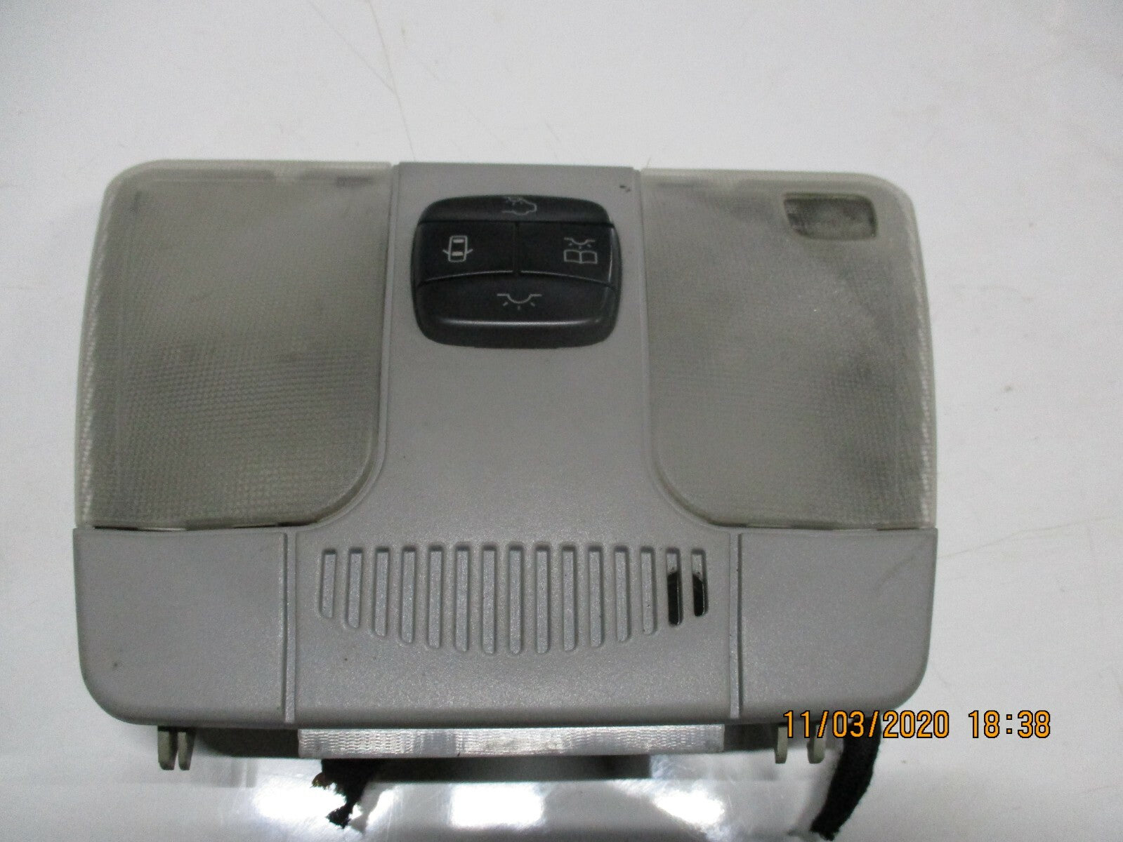 MERCEDES E CLASS 2001 INTERIOR READING MAP COURTESY ROOF LIGHT PANEL 148564