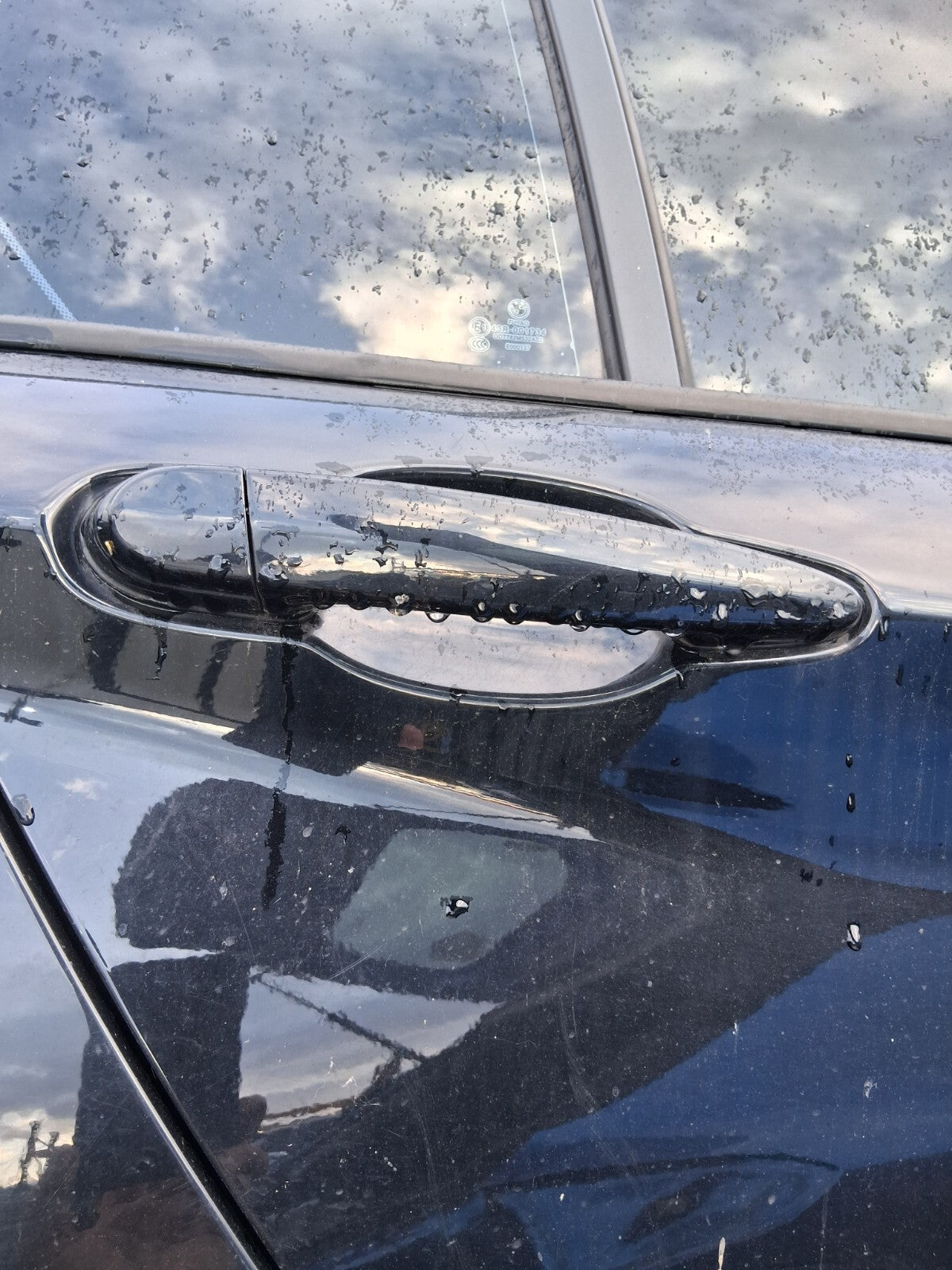 2015 BMW 1 SERIES F20 LCI FACELIFT OSR DRIVER SIDE EXTERIOR DOOR HANDLE