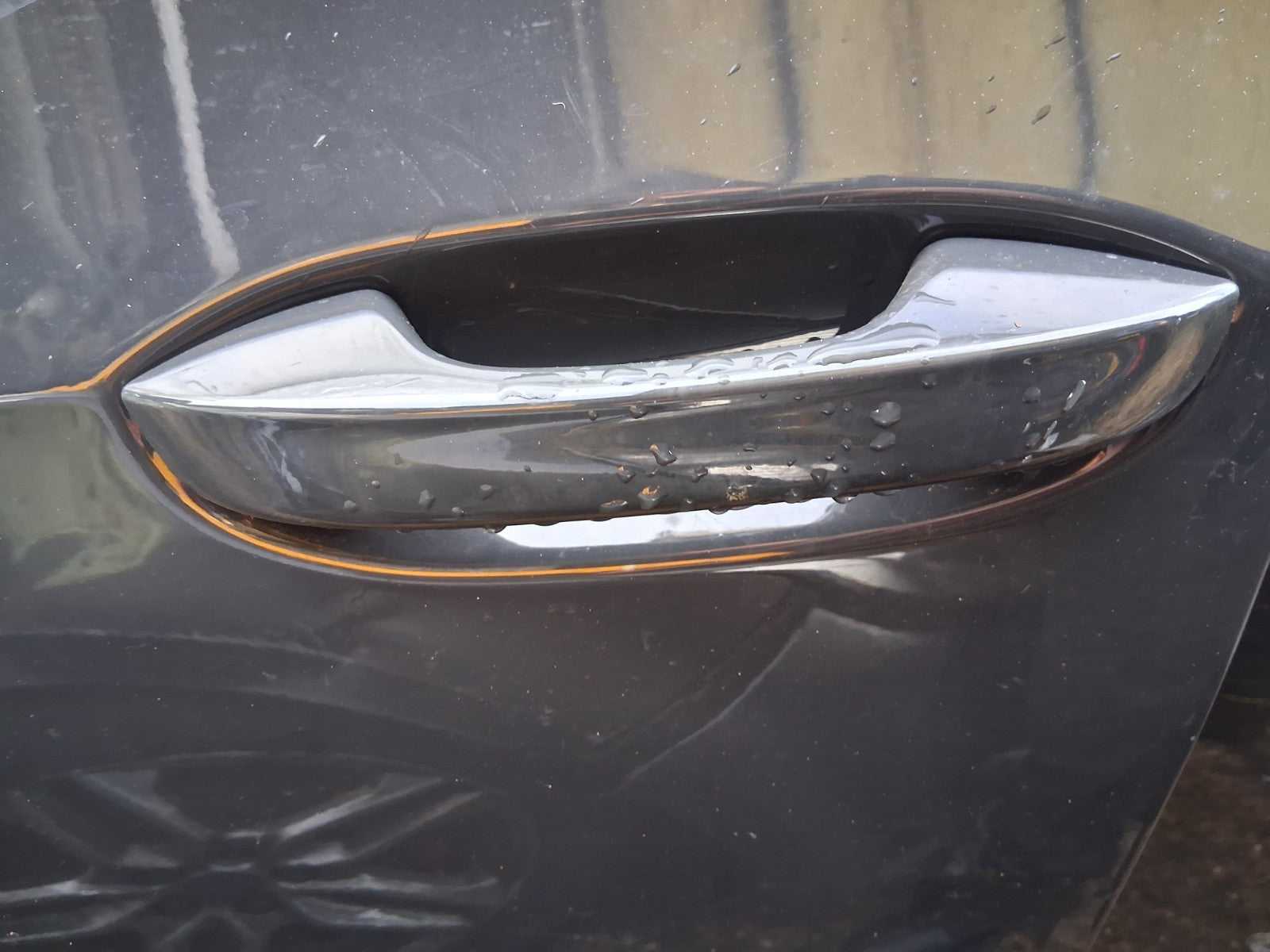 2024 VW VOLKSWAGEN GOLF MK8 R LINE NSF PASSENGER SIDE FRONT DOOR HANDLE GREY