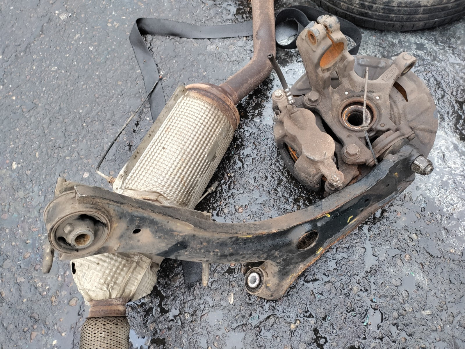 2021 FORD TRANSIT MK8 2.0 DIESEL FWD OSF DRIVER SIDE FRONT WHEEL HUB