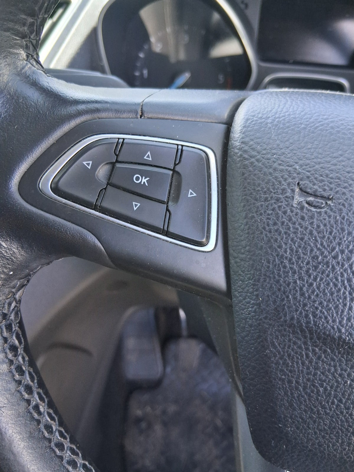 2015 FORD GRAND C MAX MK2 MULTIFUNCTIONAL STEERING WHEEL WITHOUT AIRBAG