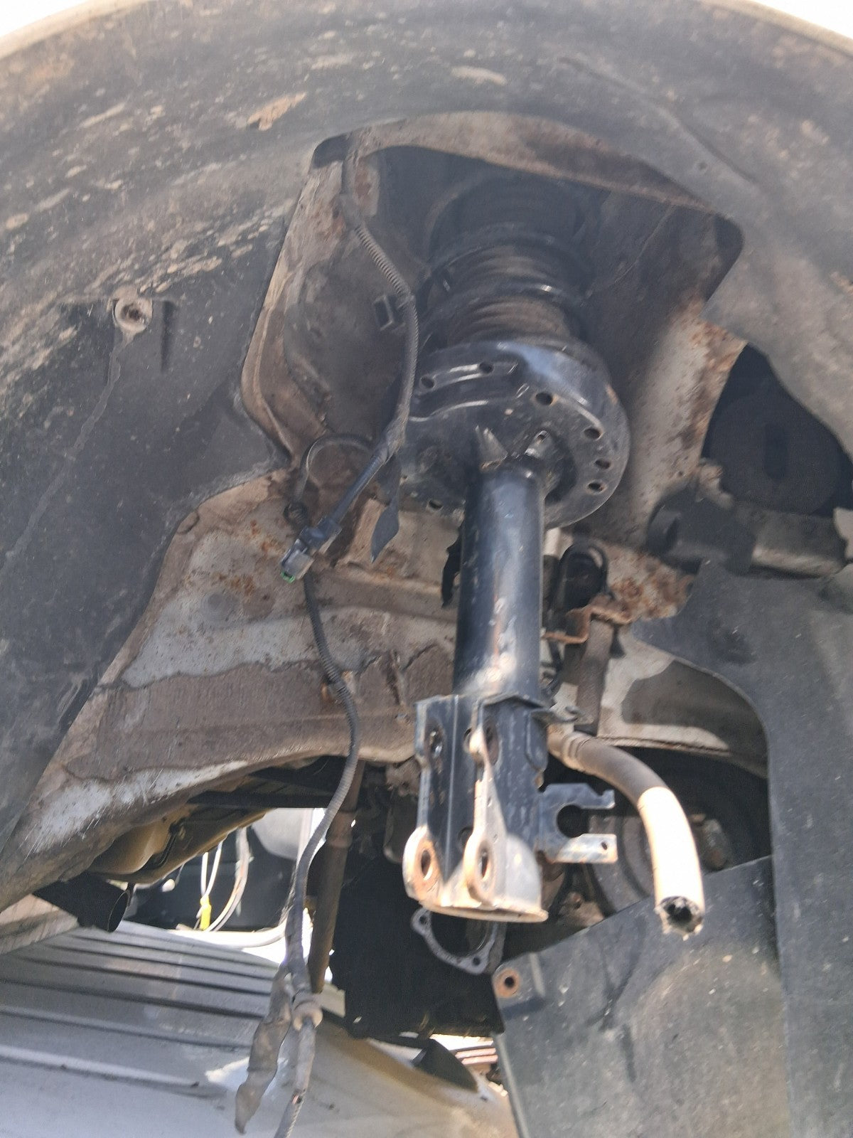 2015 PEUGEOT BIPPER OSF DRIVER SIDE FRONT SHOCK ABSORBER