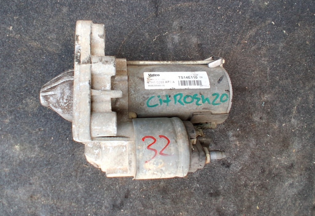 CITROEN C4 MK3 2020 1.2 PETROL STARTER MOTOR 9688268480