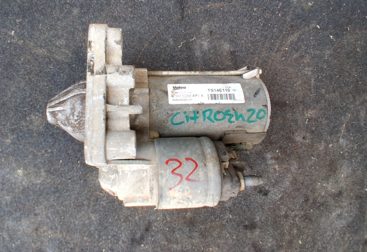 CITROEN C4 MK3 2020 1.2 PETROL STARTER MOTOR 9688268480