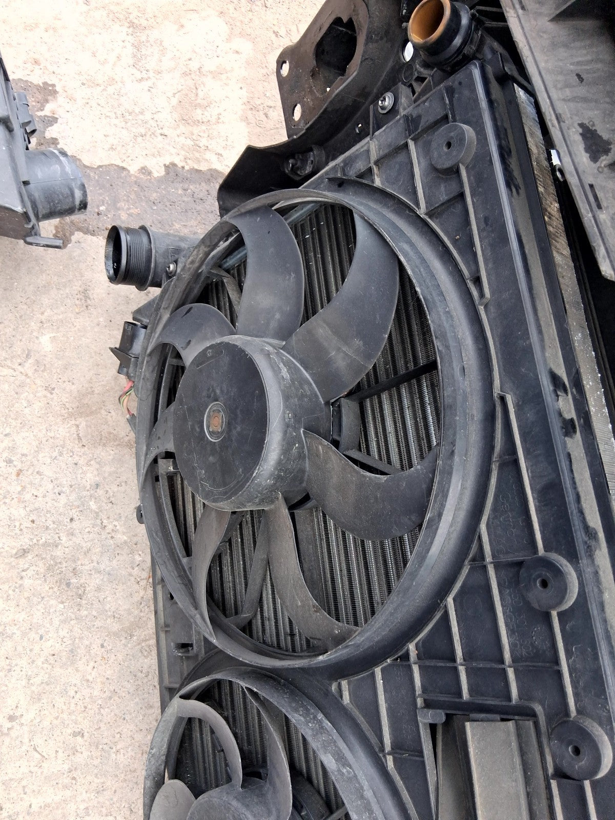 2014 VW VOLKSWAGEN PASSAT B7 2.0 DIESEL COMPLETE RAD PACK RADIATOR FRONT PANEL