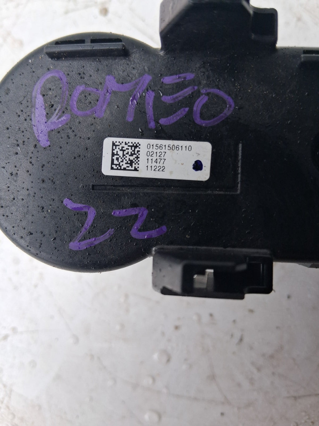 2022 ALFA ROMEO STELVIO 949 AC HEATER CLIMATE CONTROL SWITCH PANEL 01561506110
