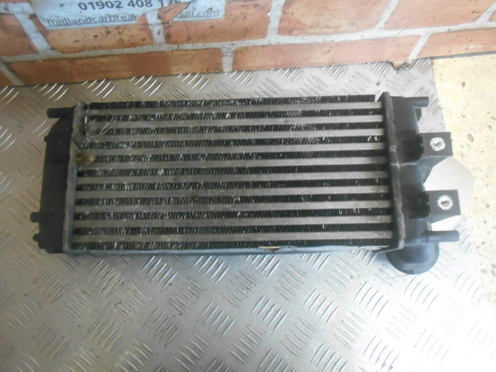 PEUGEOT 5008 2015 1.6 HDI FRONT COOLING RADIATOR INTERCOOLER UNIT 9684212480