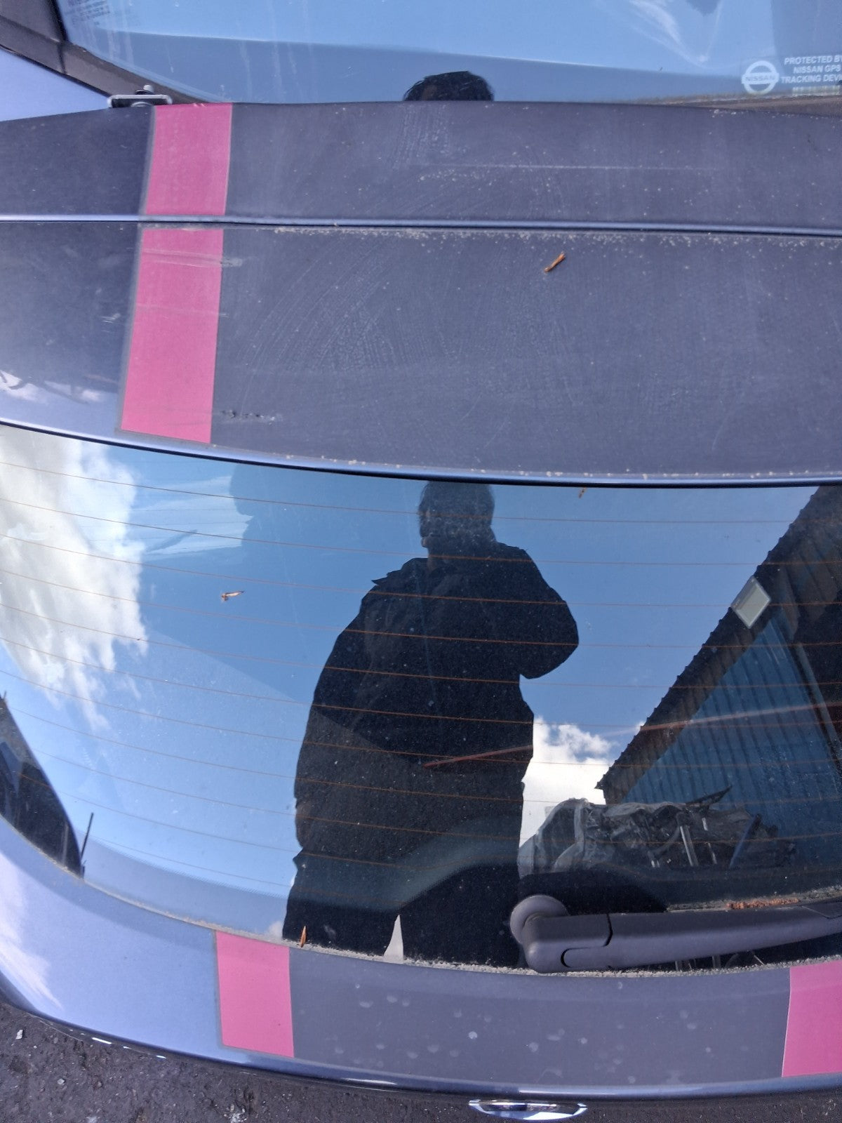 2018 NISSAN MICRA K14 COMPLETE REAR TAILGATE BOOTLID GREY TITANIUM KPN