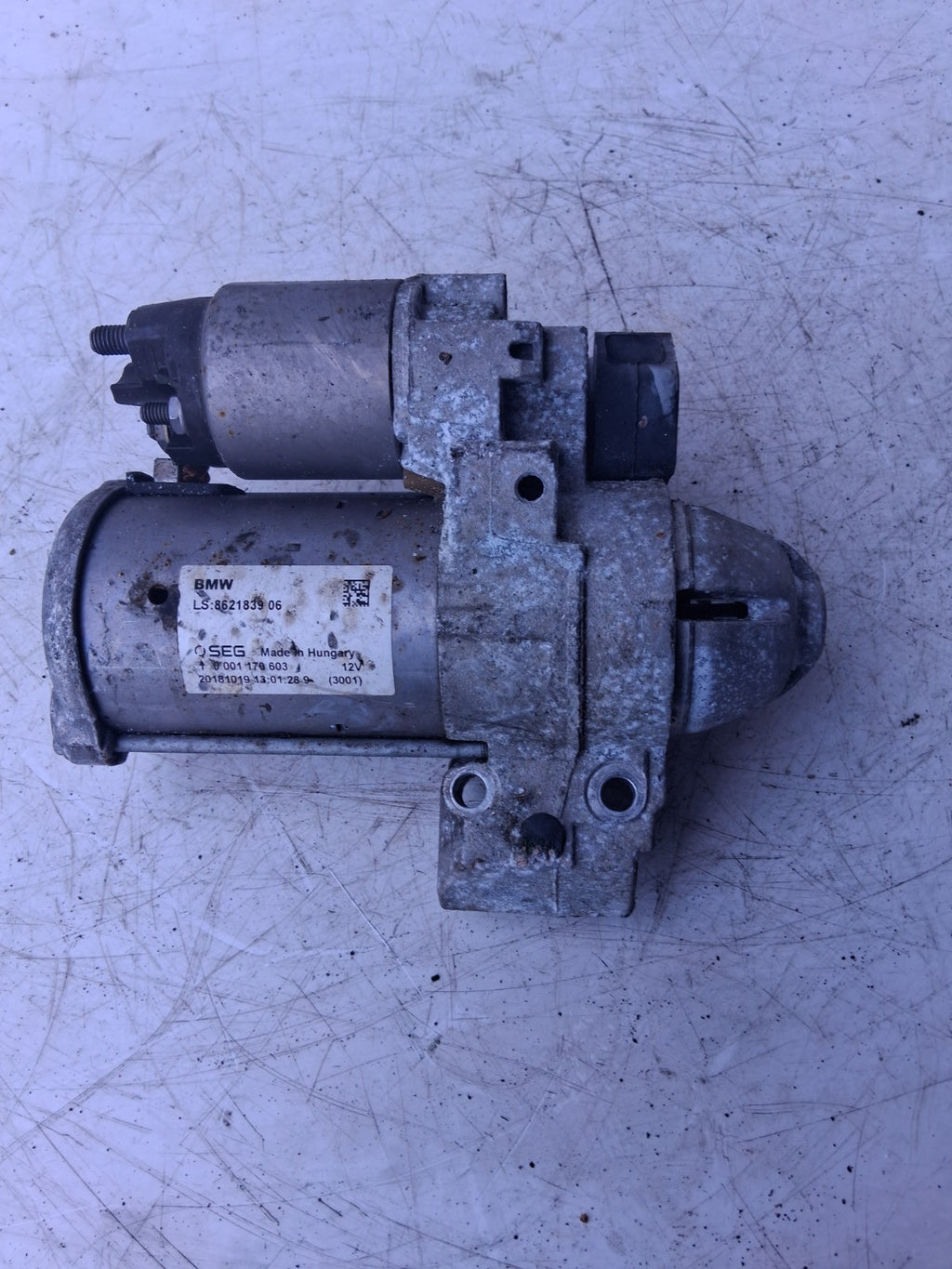 BMW 4 SERIES F36 2017 2.0 PETROL STARTER MOTOR 8621839