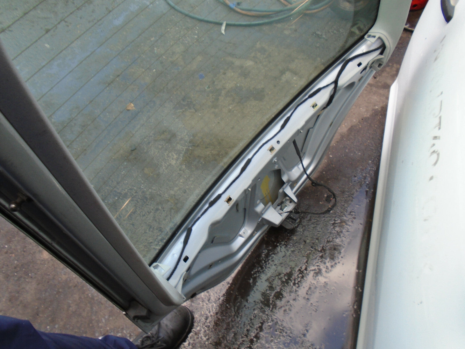 VW VOLKSWAGEN BEETLE 2007 REAR BARE TAILGATE BOOTLID SILVER