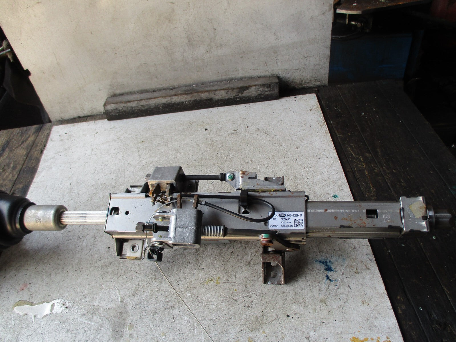 JAGUAR XE 2017 STEERING COLUMN GX733C529