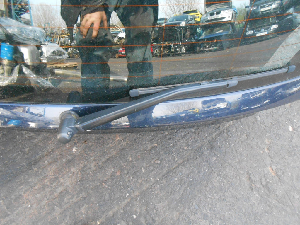 BMW 1 SERIES E87 2005 BARE BOOTLID TAILGATE A35/5 MONACOBLAU METALLIC