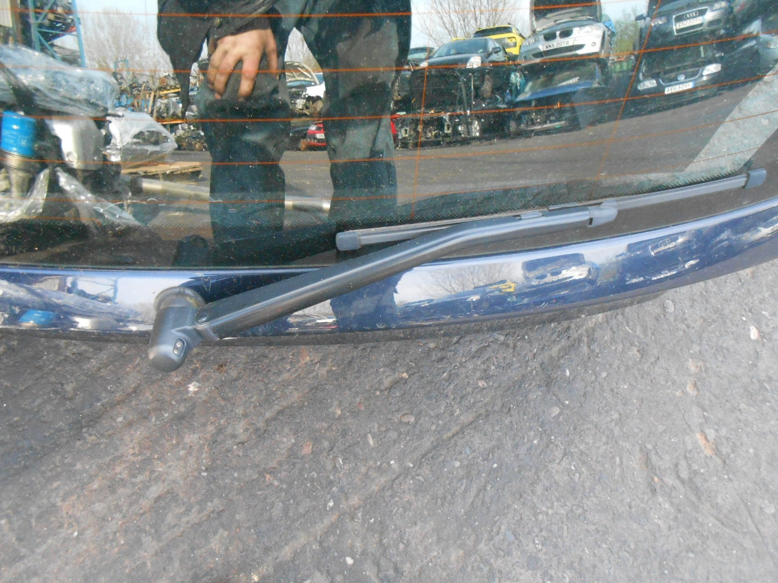 BMW 1 SERIES E87 2005 BARE BOOTLID TAILGATE A35/5 MONACOBLAU METALLIC