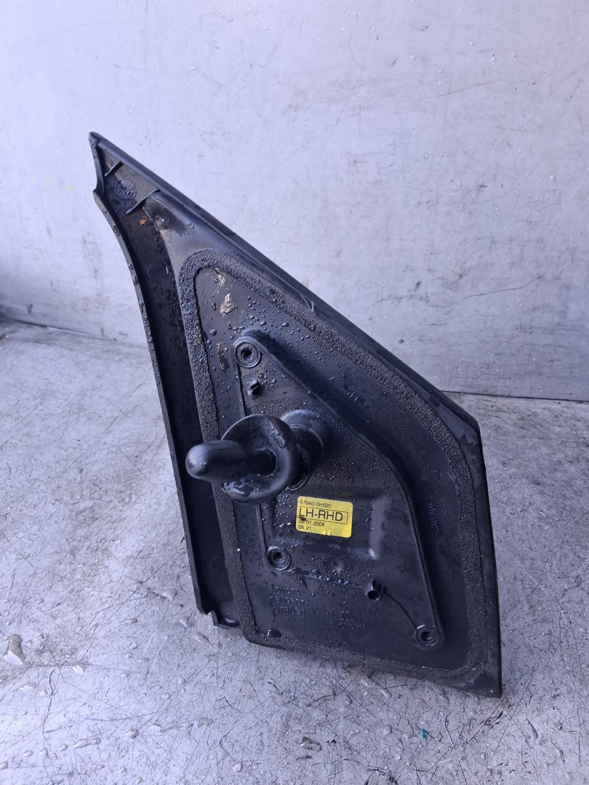 2008 PEUGEOT 108 NSF PASSENGER SIDE FRONT LEFT WING MIRROR