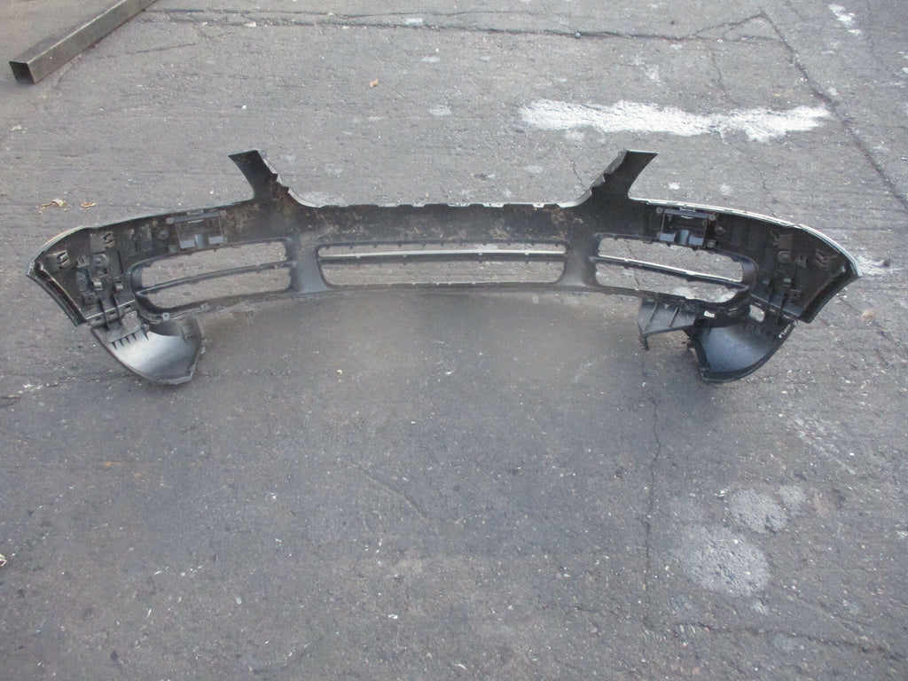 VOLKSWAGEN TOUAREG 2002 - 2007 FRONT BARE BUMPER BLACK PLASTIC