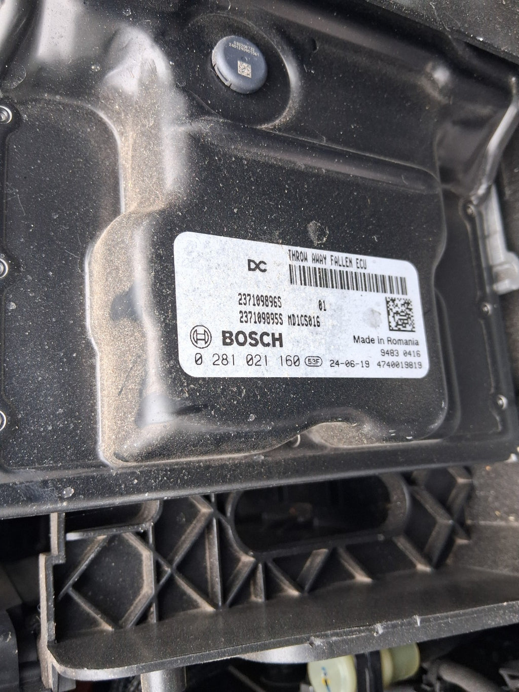 2024 RENAULT TRAFIC X82 MK3 2.0 DIESEL ECU ENGINE CONTROL MODULE 237109896S