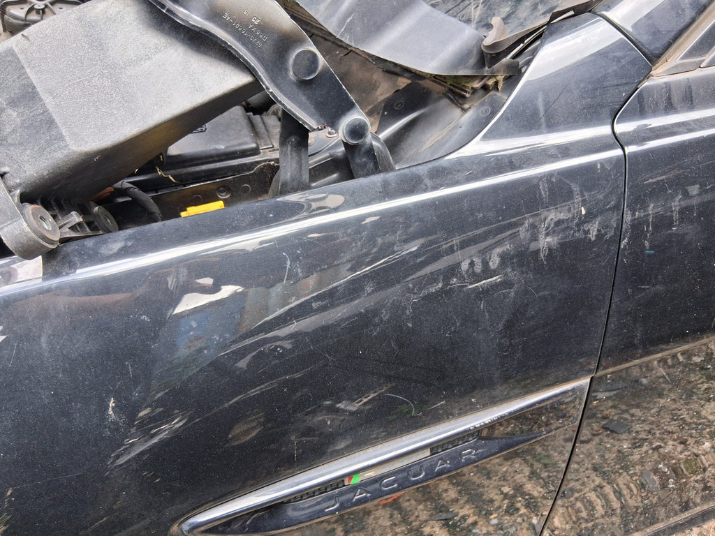2017 JAGUAR XE NSF PASSENGER SIDE FRONT LEFT WING PANEL FENDER BLACK