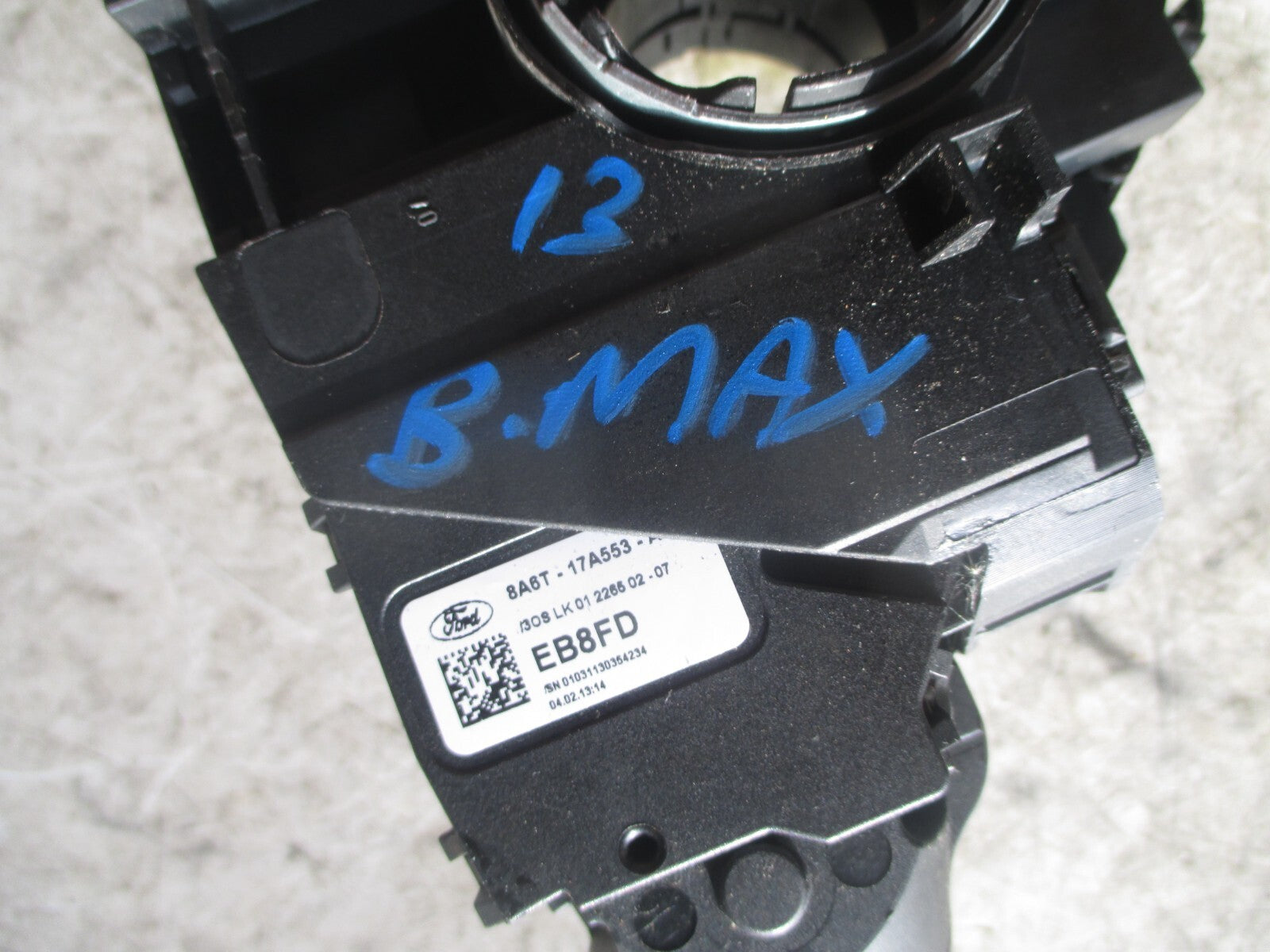 FORD BMAX 2013 INDICATOR WIPER SWITCH STALKS 8A6T13335BC