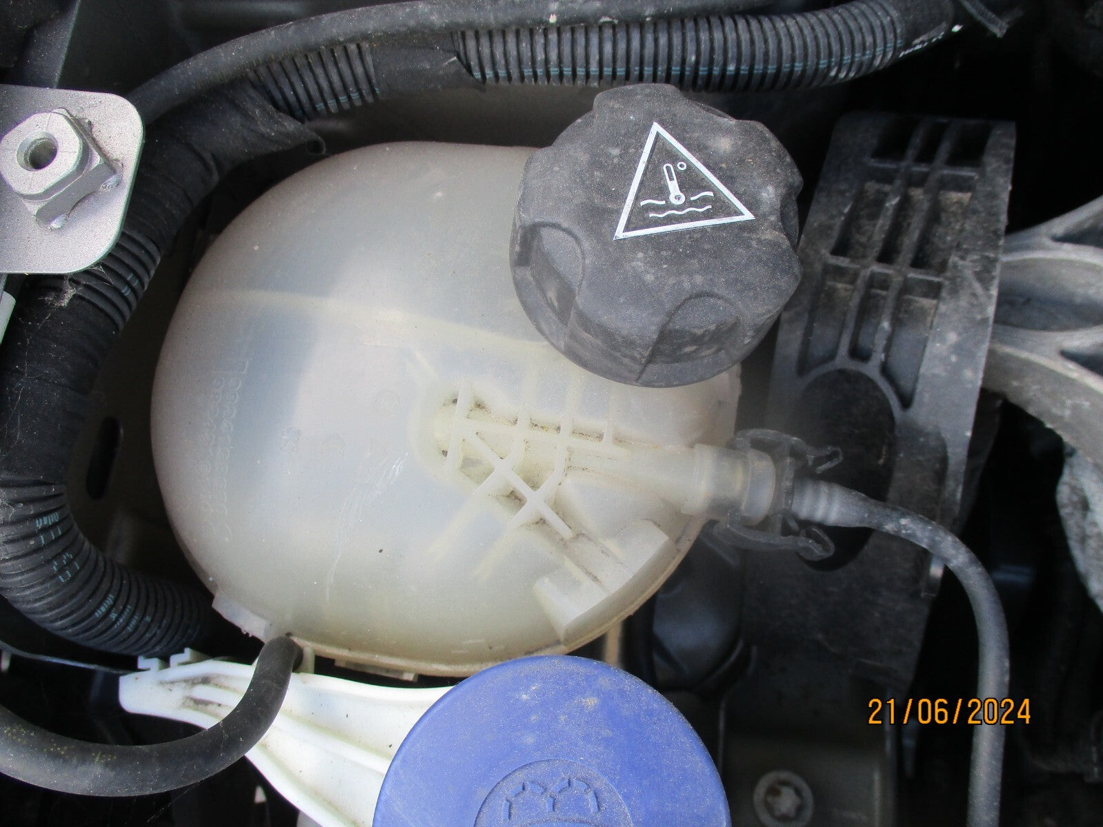 VAUXHALL MOKKA B MK2 2022 COOLANT WATER EXPANSION OVERFLOW TANK