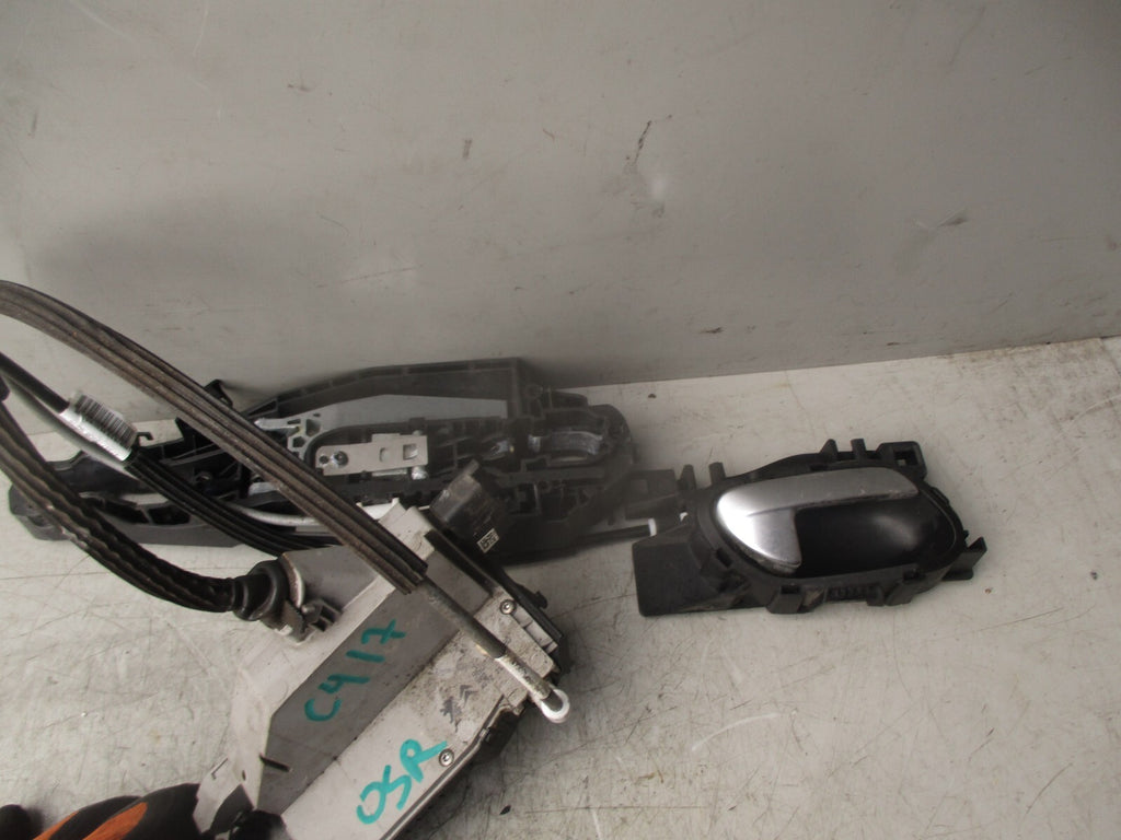 2017 CITROEN C4 MK2 OSR DRIVER SIDE REAR RIGHT DOOR LOCK MECHANISM