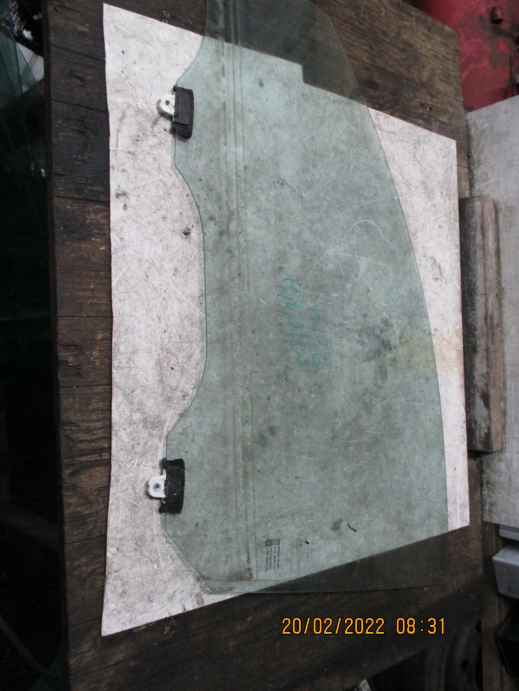 NISSAN MICRA 2014 MK4 NSF FRONT PASSENGER SIDE WINDOW GLASS