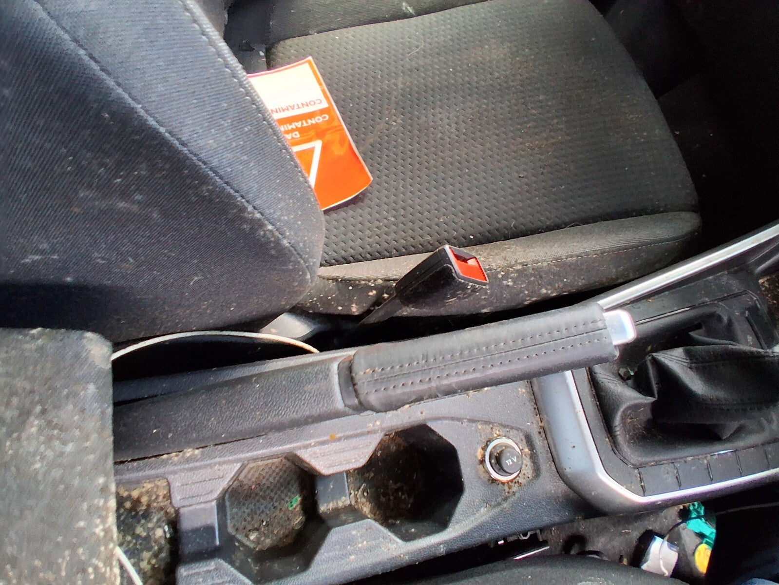 2024 VW VOLKSWAGEN POLO MK6 HANDBRAKE PARKING BRAKE LEVER MECHANISM