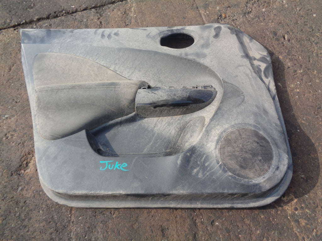 NISSAN JUKE 2015 NSF PASSENGER SIDE FRONT DOOR CARD 809111KBOA