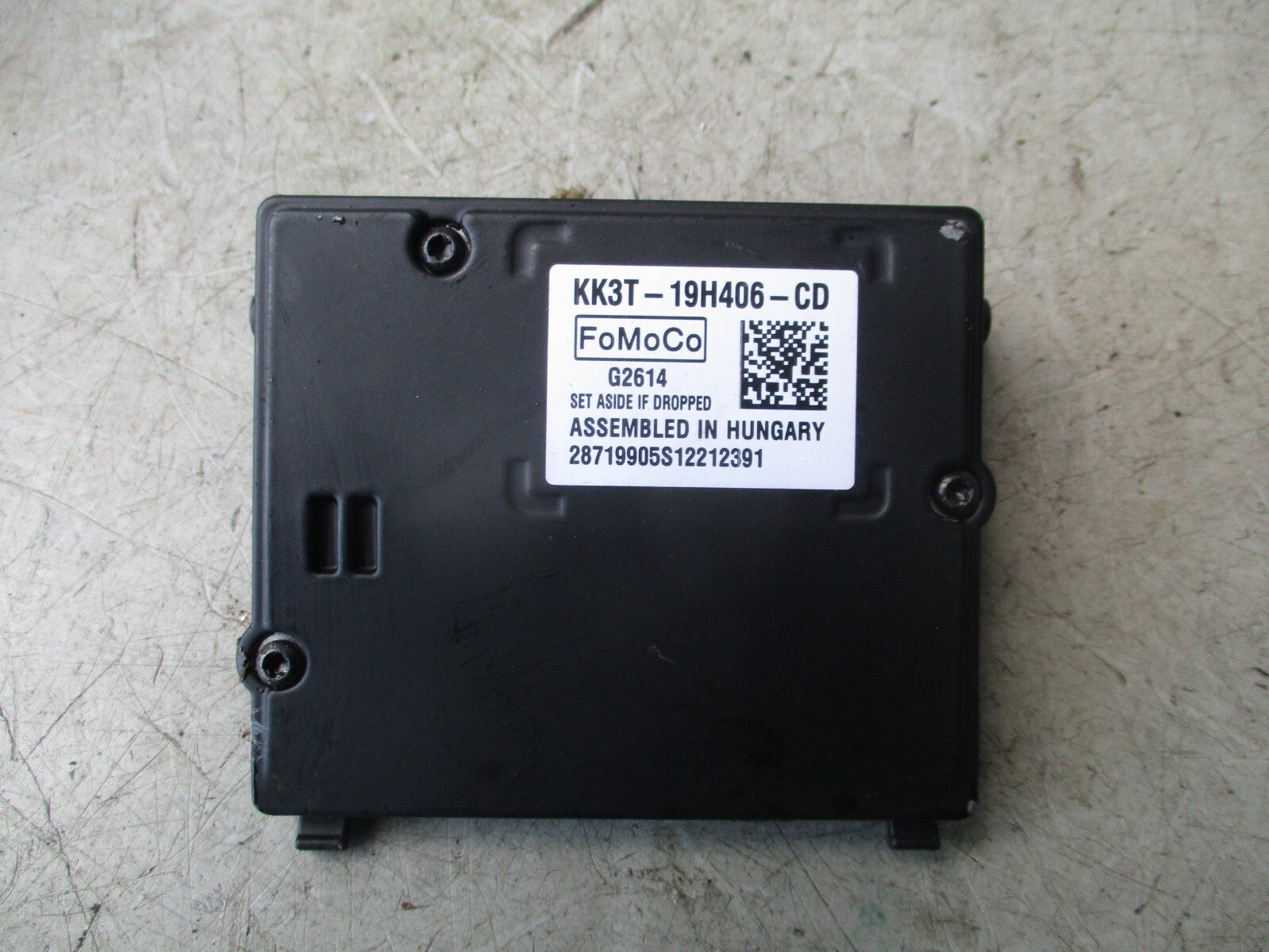 2021 FORD TRANSIT 350 MK8 FRONT PARKING CAMERA MODULE KK3T19H406CD