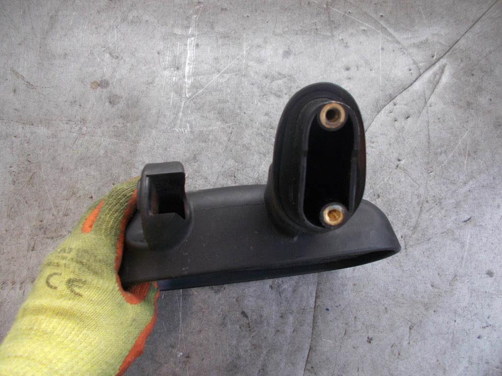 FIAT DOBLO 2007 MK1 OS DRIVER SIDE MANUAL WING MIRROR BLACK