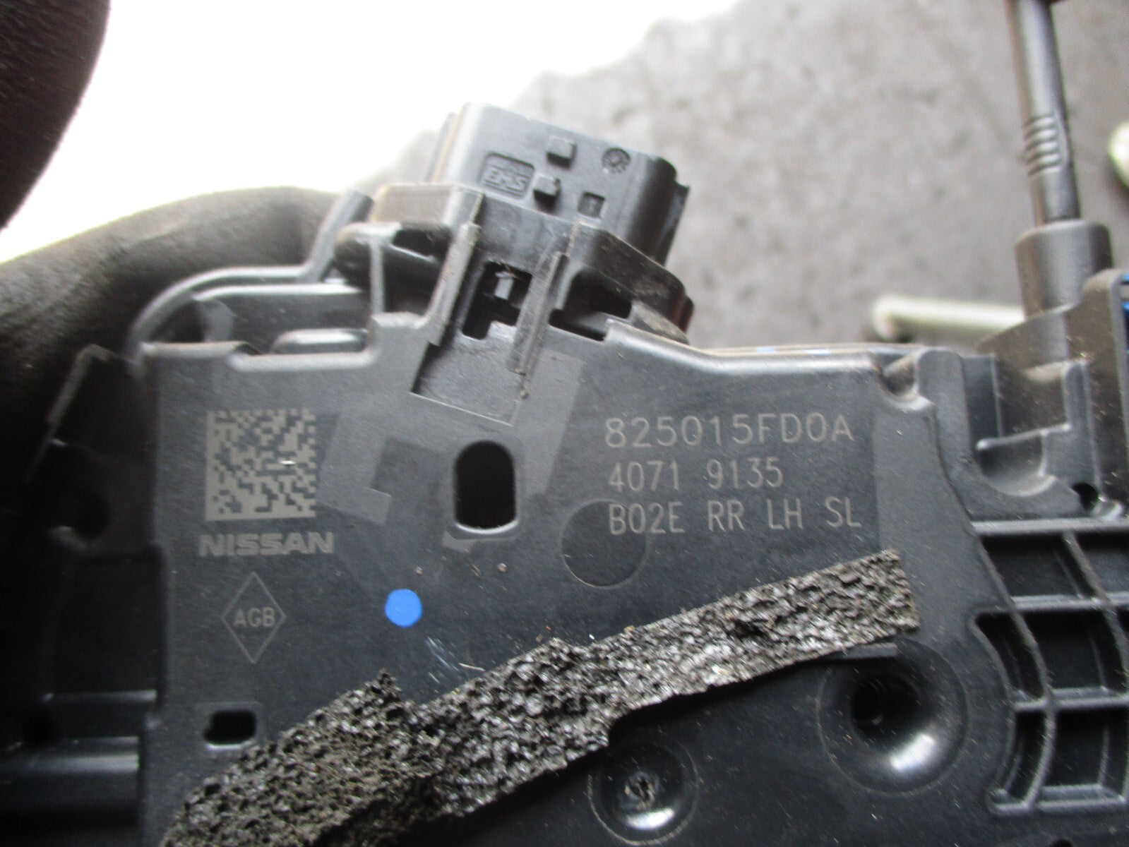 NISSAN MICRA K14 2019 NSR PASSENGER SIDE REAR DOOR LOCK MECHANISM 825015FD0A