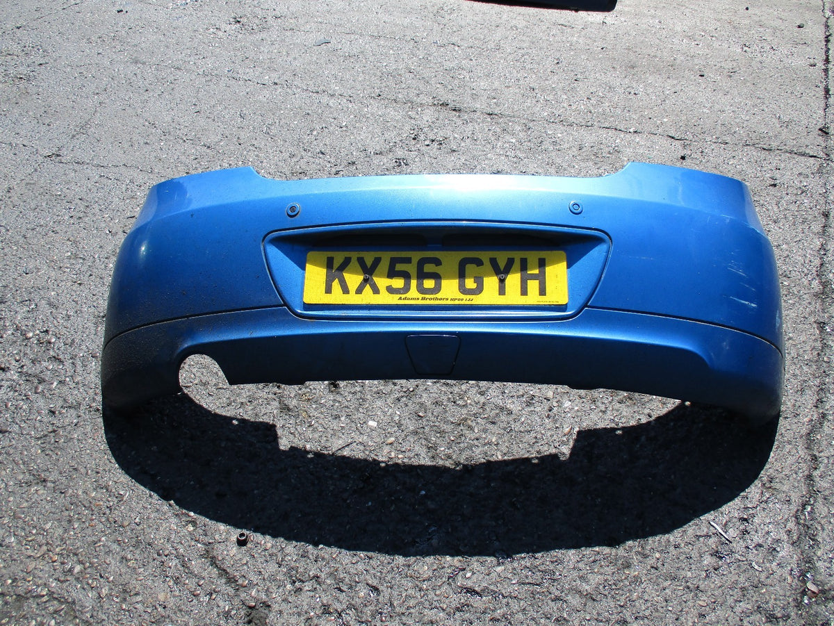 PROTON GEN 2 GSX REAR BUMPER WITH PARKING SENSORS COMPLETE BLUE