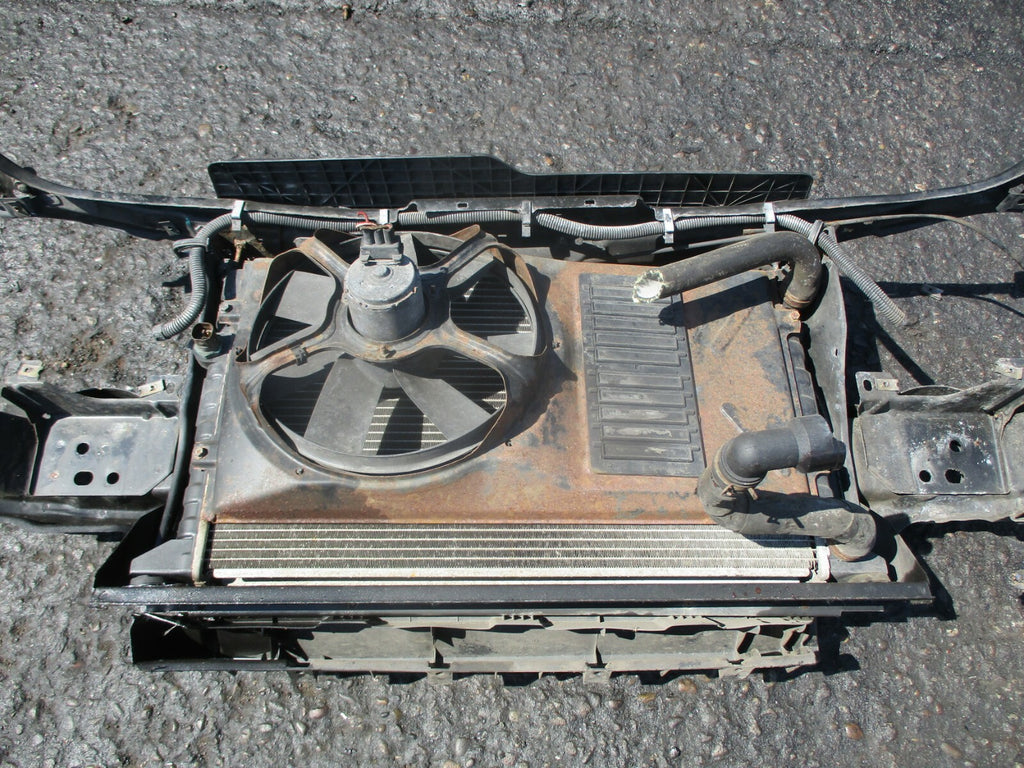 VW VOLKSWAGEN GOLF CABRIO 1998 COMPLETE RAD RADIATOR PACK FAN SLAM PANEL BAR