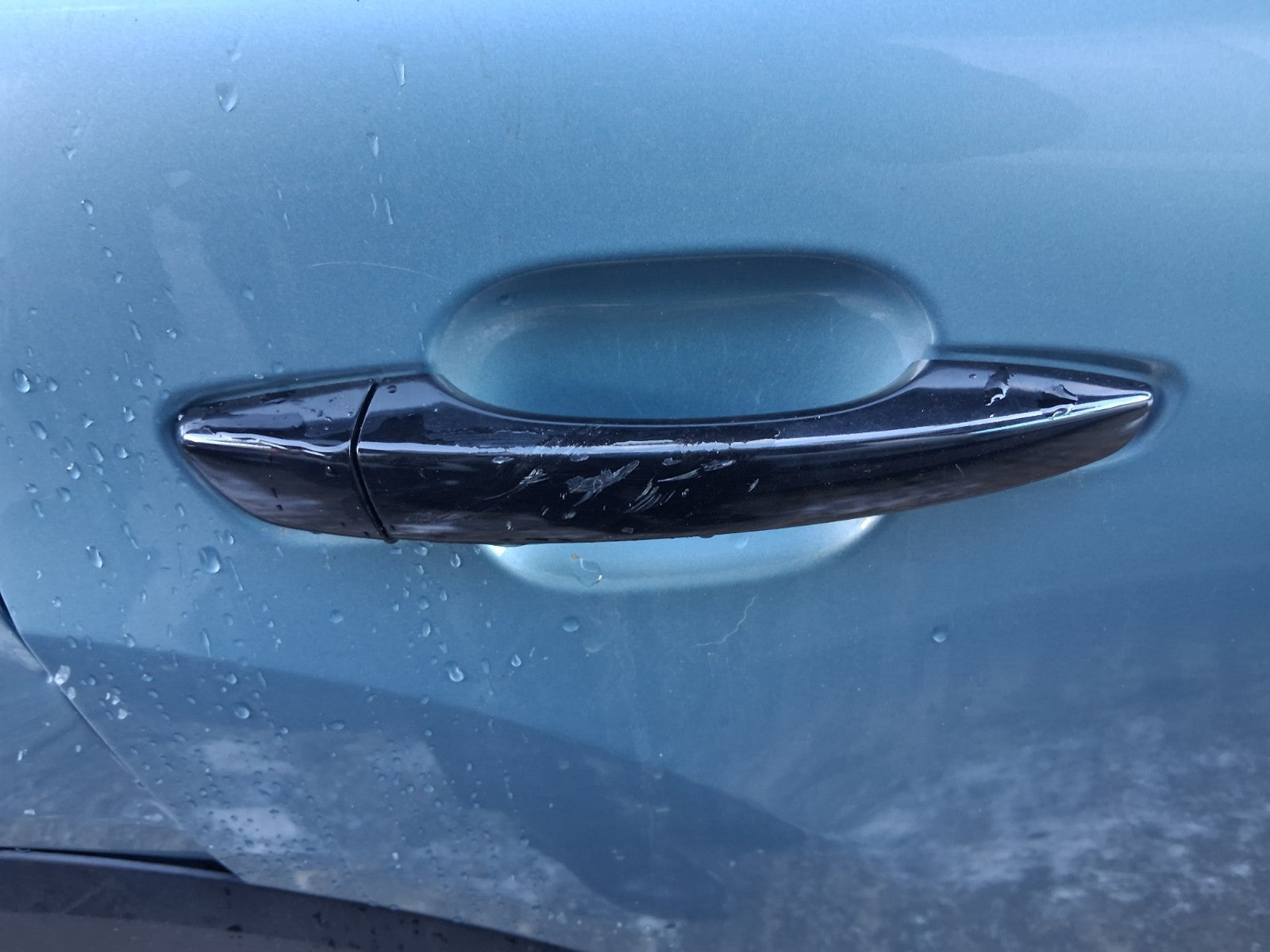 2023 CITROEN C4 MK3 OSR DRIVER SIDE REAR RIGHT EXTERIOR DOOR HANDLE