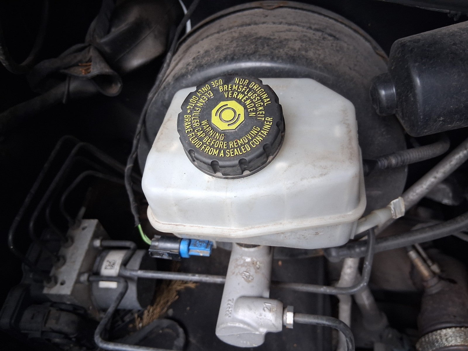2018 MERCEDES BENZ SPRINTER W907 2.1 DIESEL BRAKE SERVO RESERVOIR