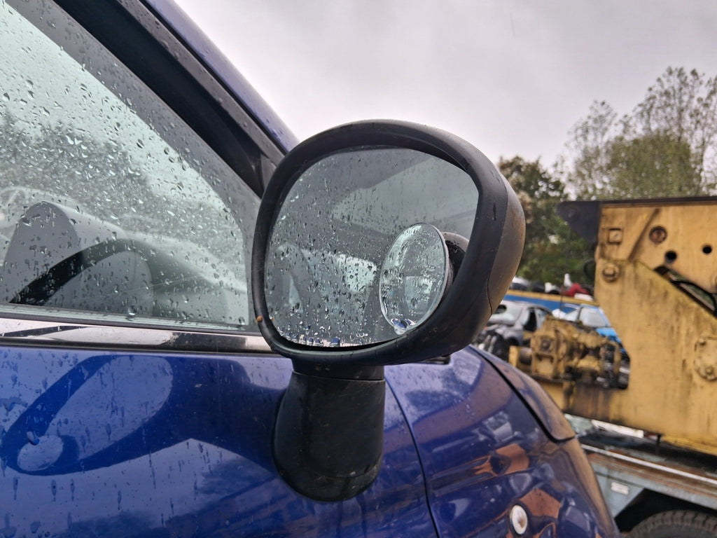 2010 FIAT 500 LOUNGE MK1 OS DRIVER SIDE FRONT RIGHT WING MIRROR  BLACK
