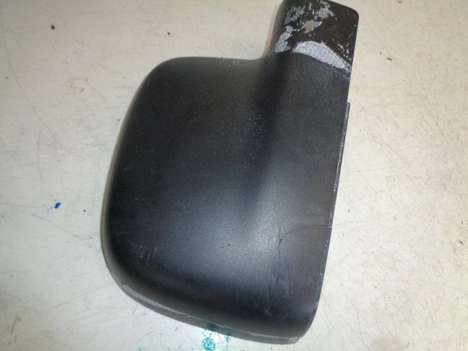 VW VOLKSWAGEN CADDY 2016 OS DRIVER SIDE WING MIRROR COVER 7E2857528 DAMAGED