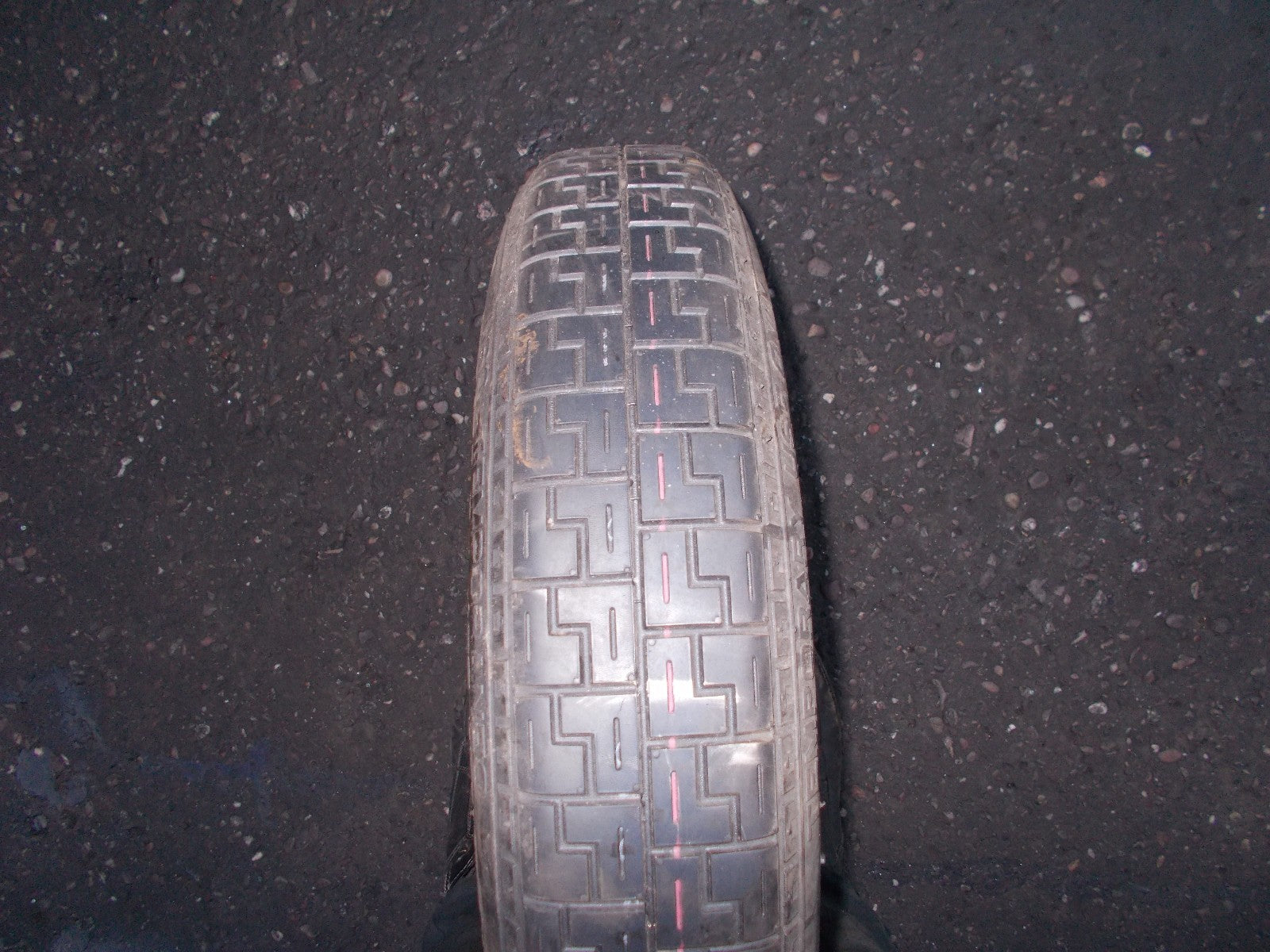 SAAB 93 PIRELLI 5 STUD 16 INCH SPARE STEEL WHEEL 125/85 R16