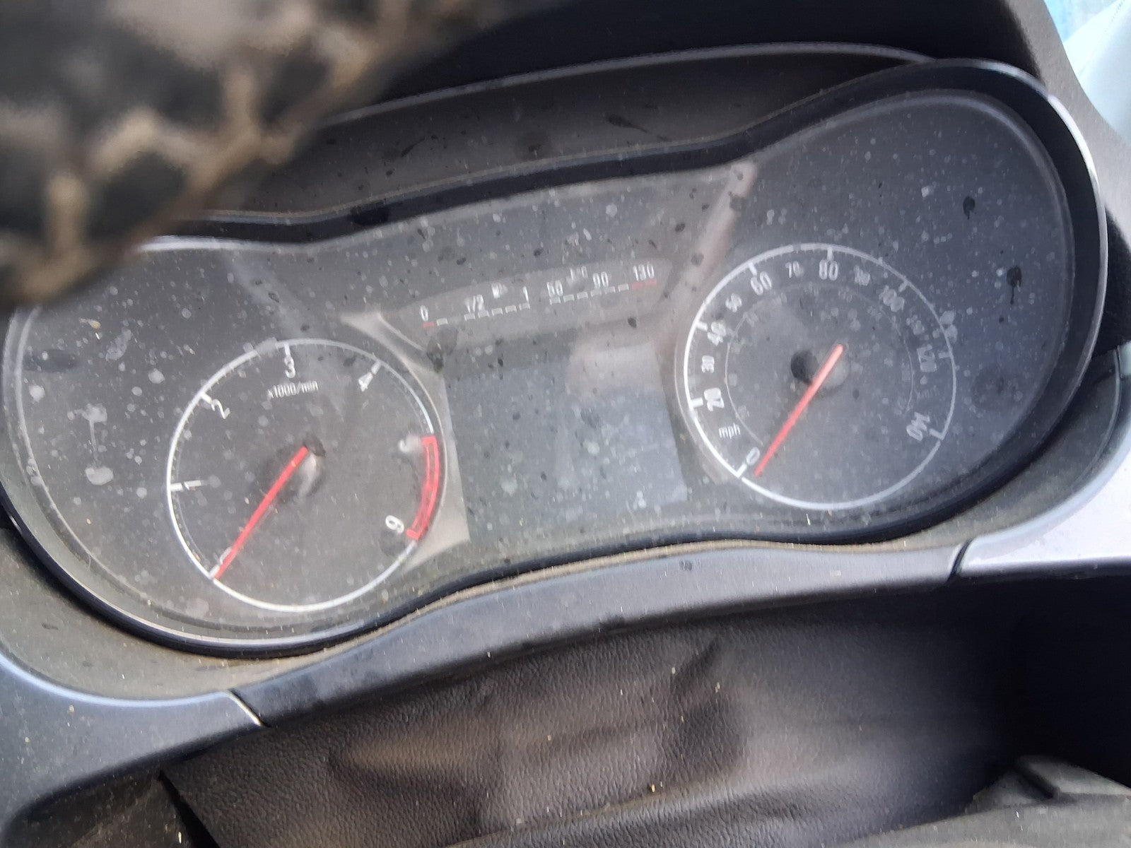 2016 VAUXHALL CORSA E 1.3 DIESEL SPEEDO SPEEDOMETER INSTRUMENT CLUSTER