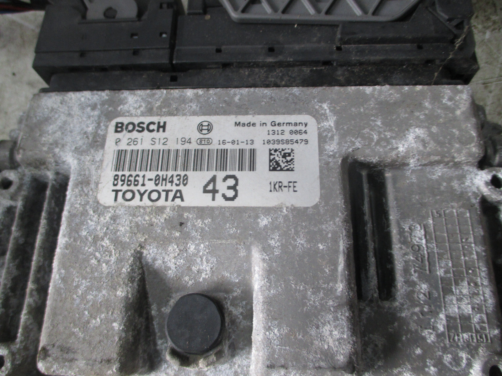 PEUGEOT 108 2016 1.0 PETROL ECU ENGINE CONTROL MODULE UNIT 896610H430
