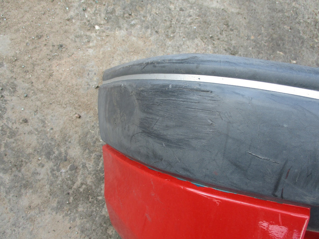 VAUXHALL ASTRA F FRONT COMPLETE BUMPER RED