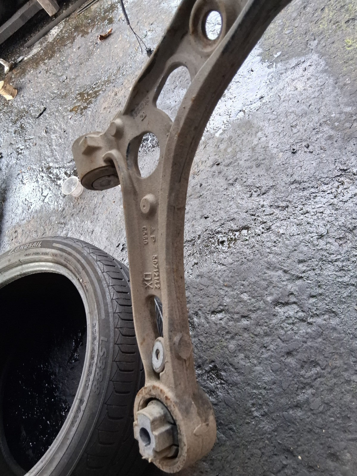 2023 FIAT DUCATO MK3 2.2 DIESEL OSF DRIVER SIDE FRONT COMPLETE SUSPENSION LEG