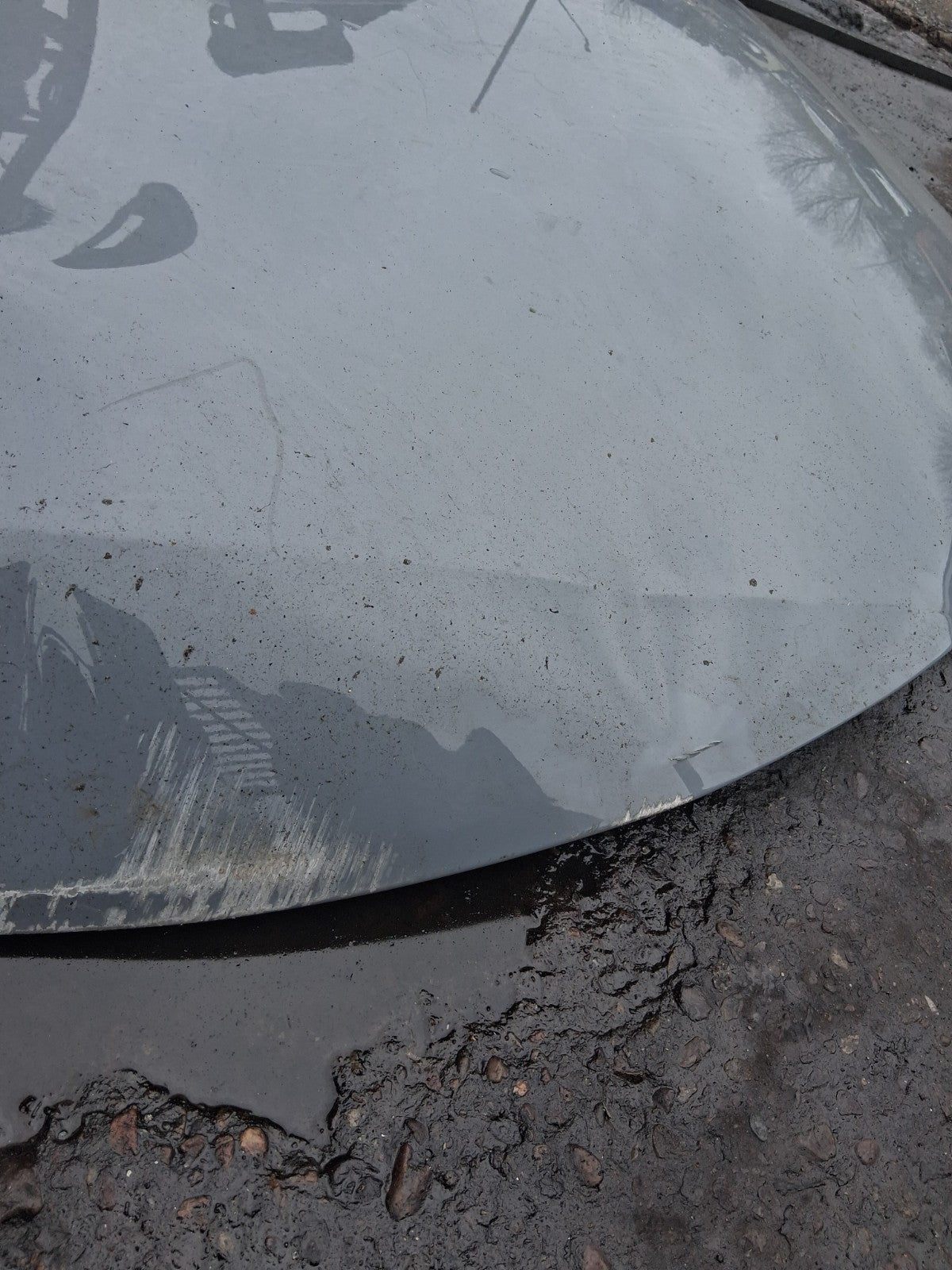 2024 NISSAN QASHQAI J12 MK3 FRONT BONNET HOOD PANEL GREY DAMAGED