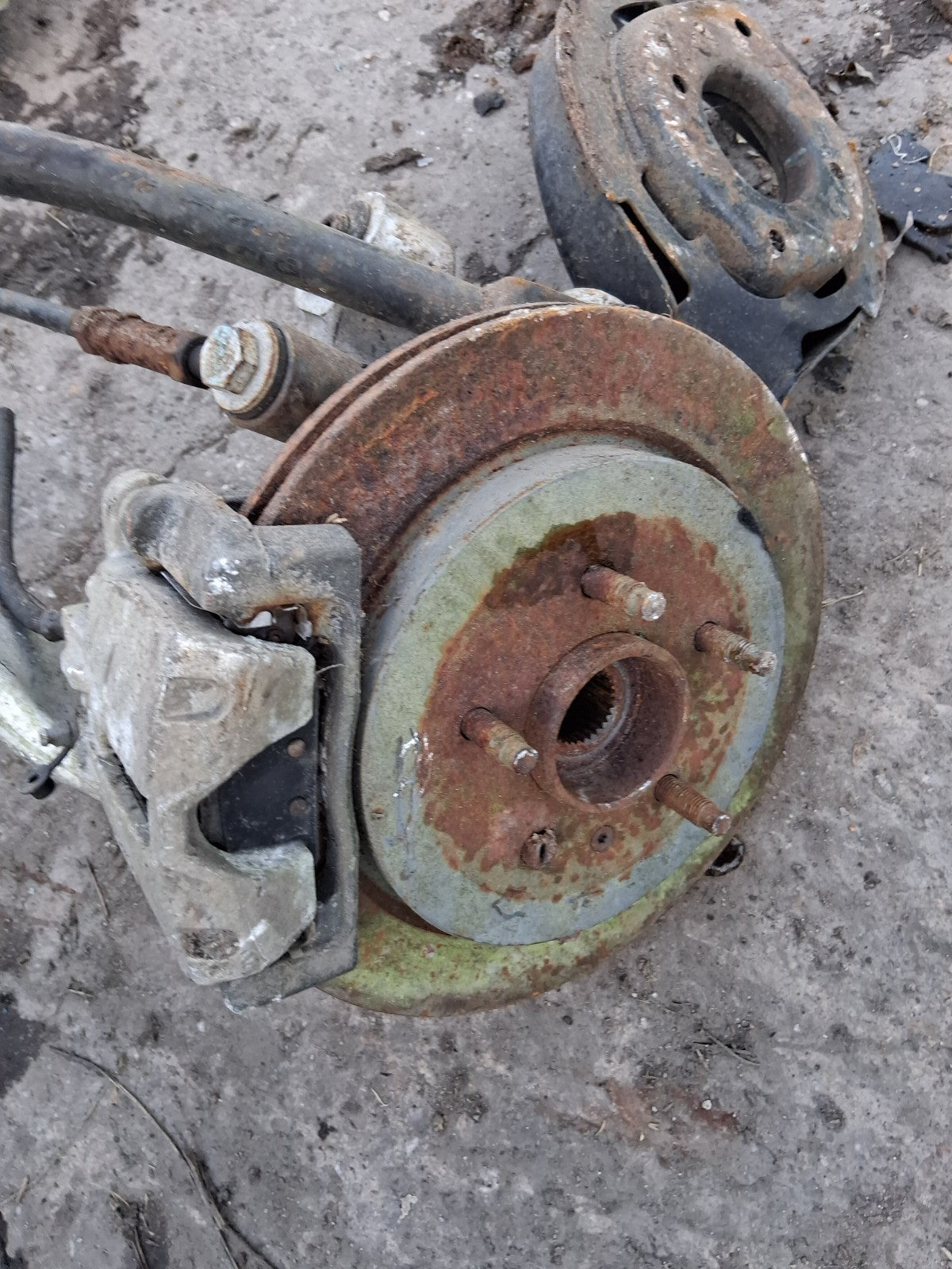 CADILLAC CTS 2007 2.79 PETROL REAR RIGHT DRIVER SIDE WHEEL HUB