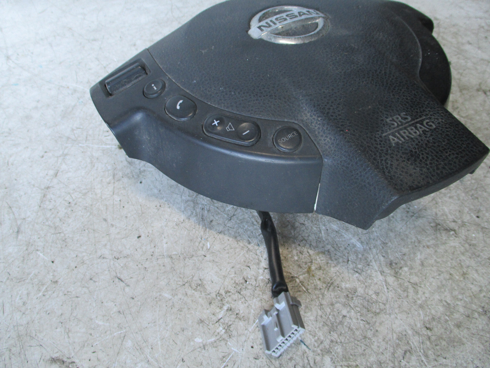 NISSAN NV200 2016 DRIVER STEERING WHEEL AIRBAG 98510JX28E