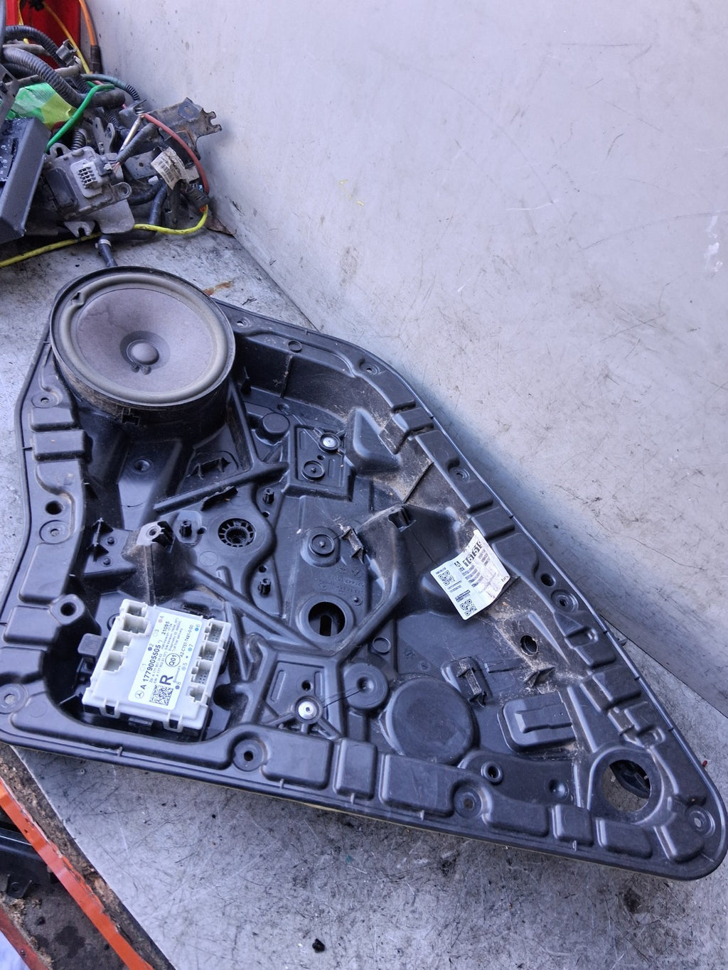 2021 MERCEDES A CLASS V177 NSR PASSENGER REAR WINDOW REGULATOR & DOOR MODULE