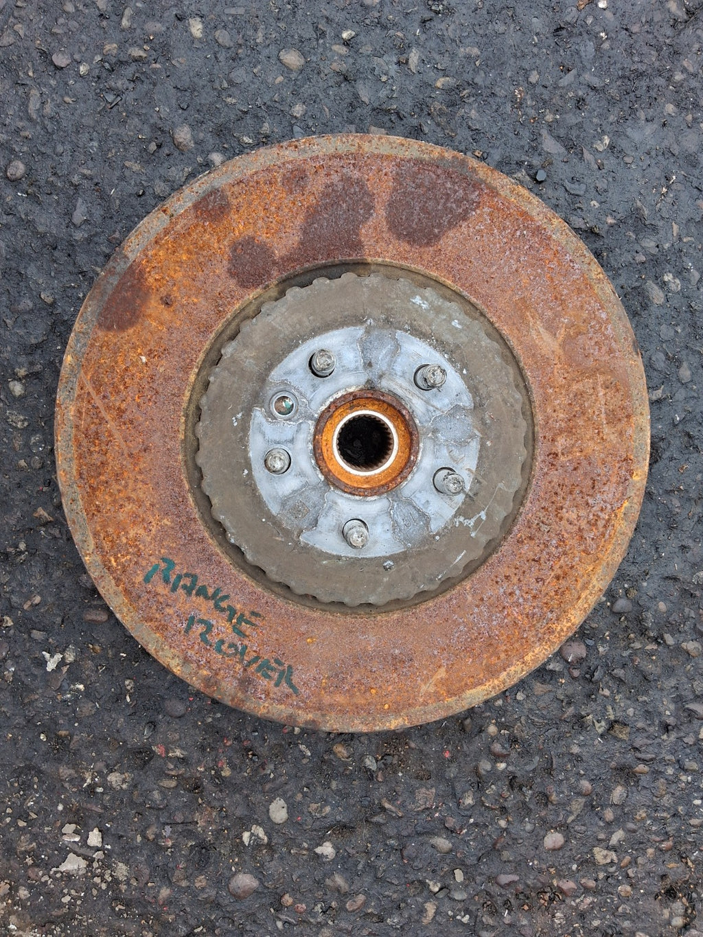 2015 RANGE ROVER EVOQUE L538 NSF PASSENGER SIDE FRONT LEFT HUB