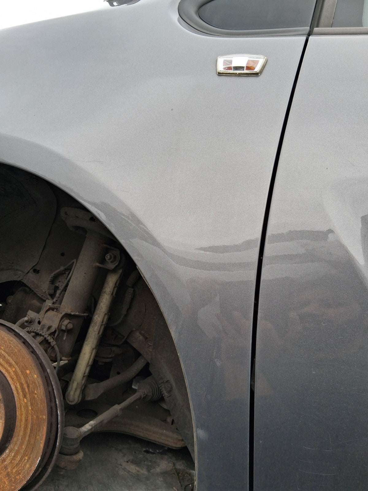2017 VAUXHALL MERIVA B MK2 NSF PASSENGER SIDE FRONT LEFT WING PANEL GREY