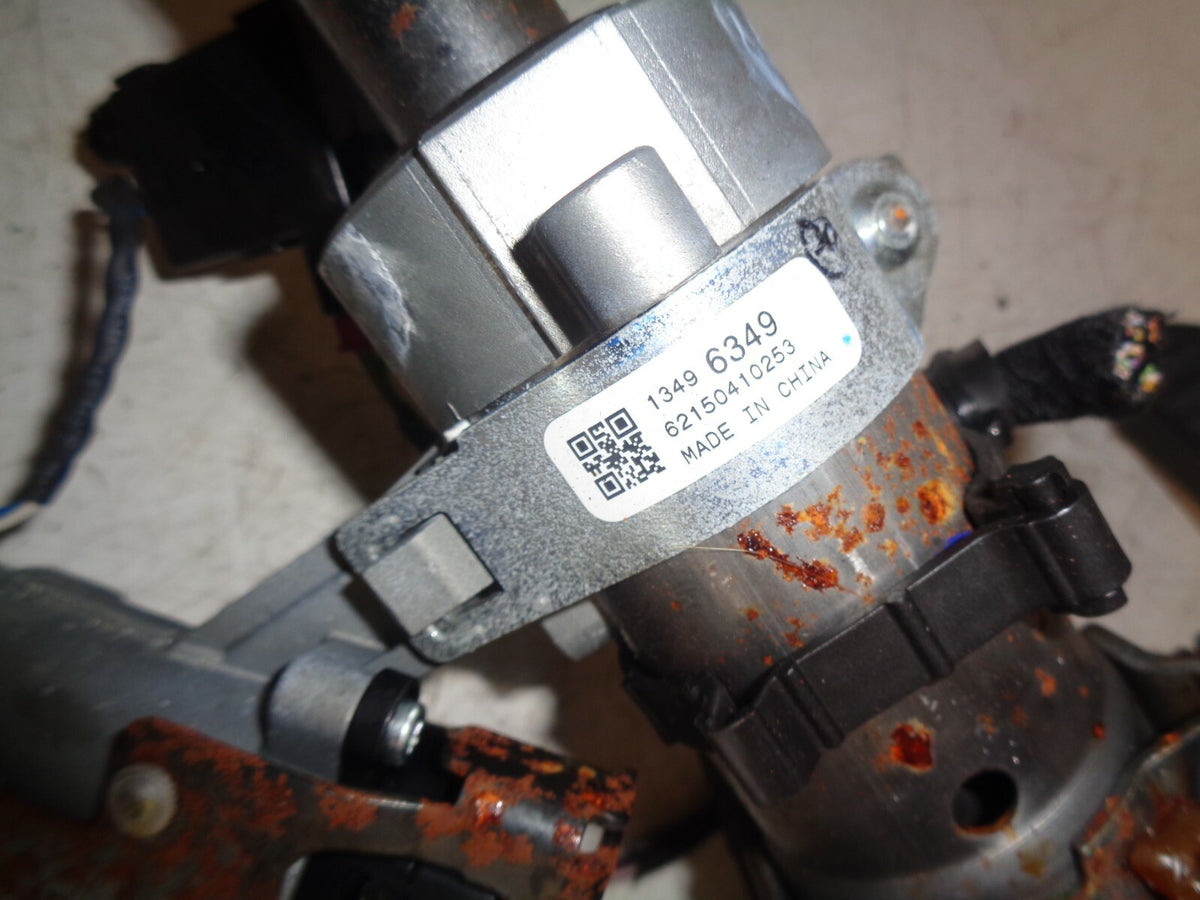 VAUXHALL CORSA E 2015-ON IGNITION BARREL + UPPER STEERING COLUMN 13496349