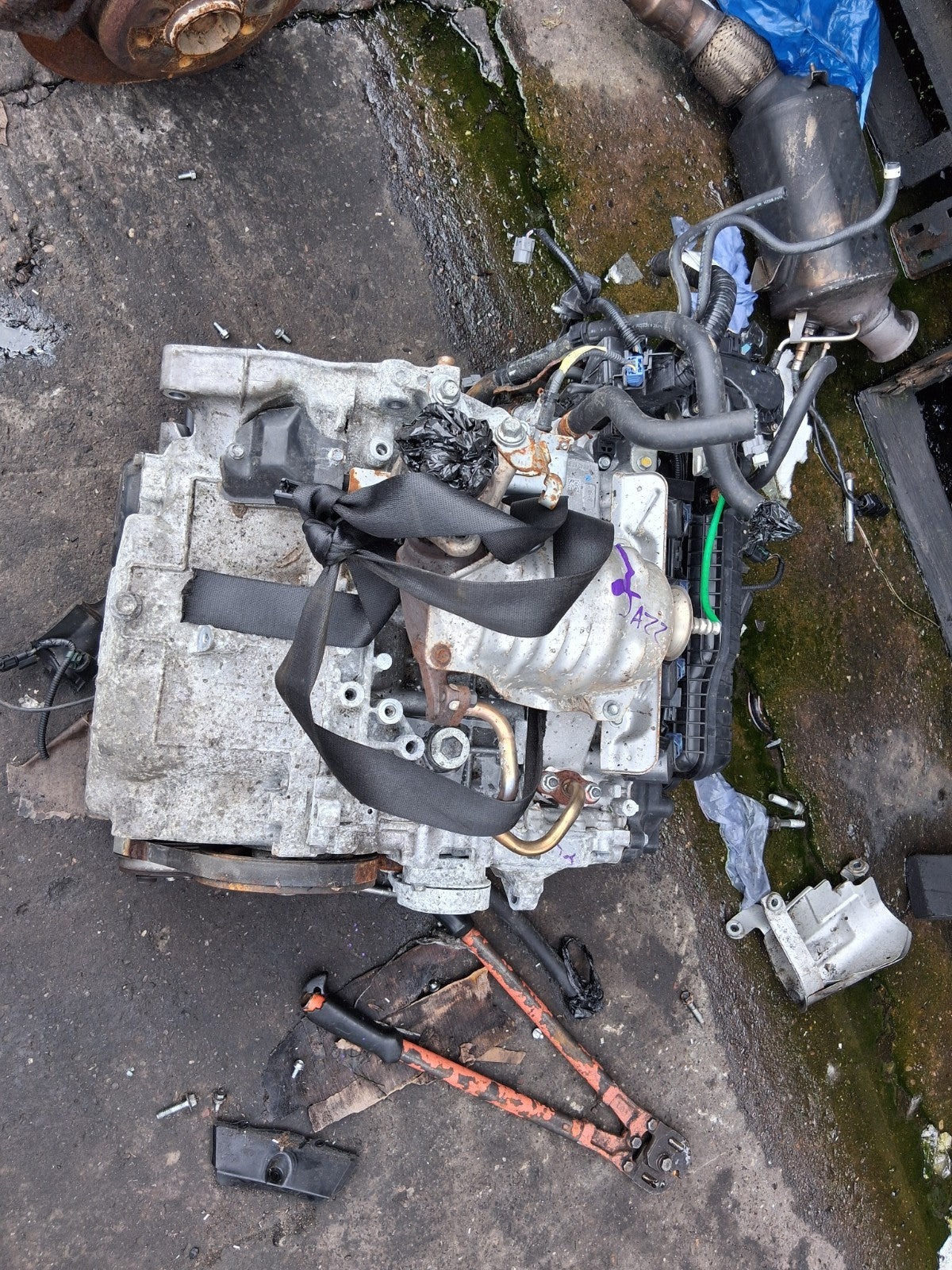 2014 HONDA JAZZ MK3 1.3 PETROL COMPLETE ENGINE WITH PUMPS INJECTORS L13Z1