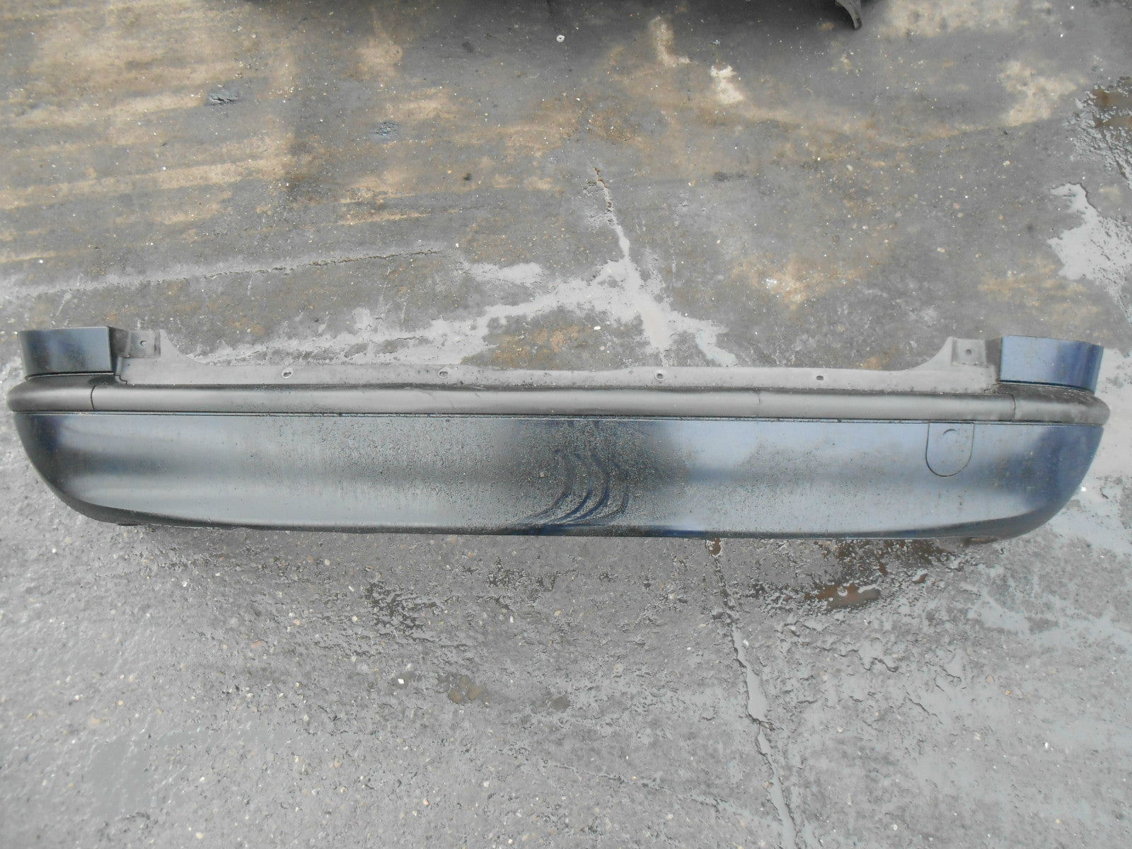 VAUXHALL ZAFIRA A 2001 REAR BUMPER DARK BLUE